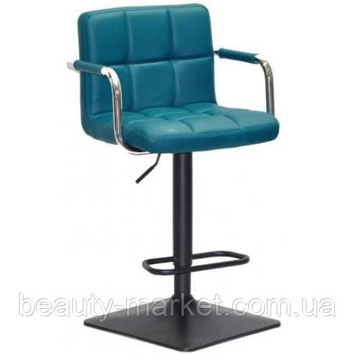 Стільчик для візажу Lion plus black quadro