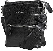 Сумка кожаная мужская Vip Collection черная