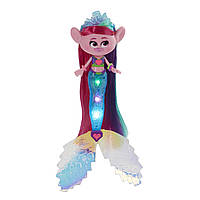 Інтерактивна лялька техно русалка Поппі DreamWorks Trolls TrollsTopia Techno Mermaid Poppy F0307