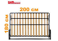 Отдельностоящая горизонтал. откидная кровать LWB 180*200