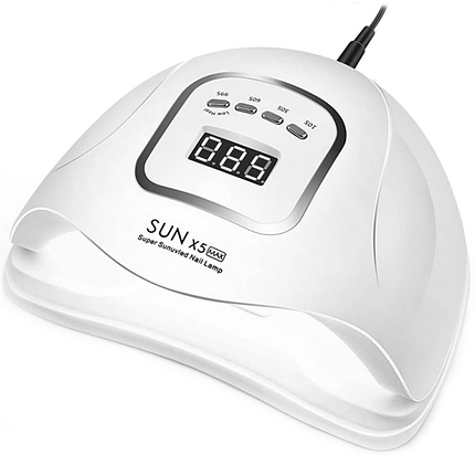 УФ лампа SUN X5 MAX на 80 Вт для сушіння гель-лаку, гелю, фото 1