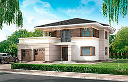 MX69. Стильний двоповерховий будинок