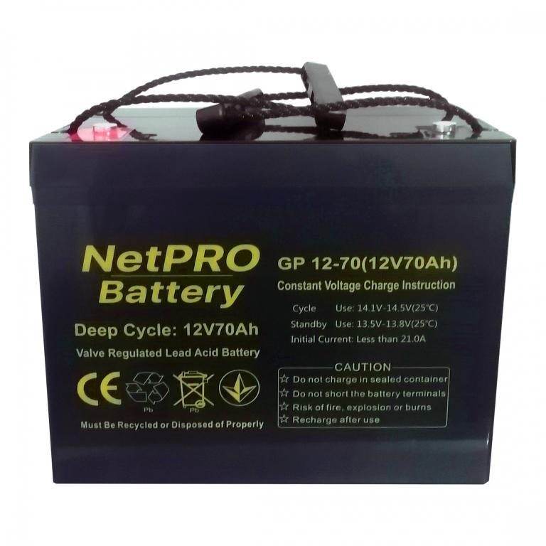 Акумулятор NetPRO GP 12-70, фото 1