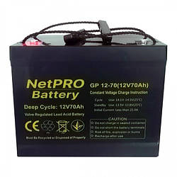 Акумулятор NetPRO GP 12-70