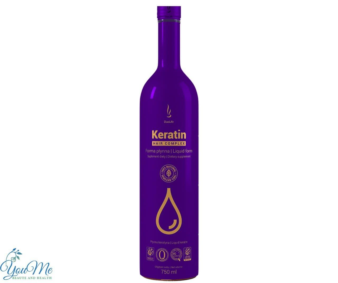 DuoLife Keratin Hair Complex Кератин для об'єму, густоти та здоров'я волосся Дуолайф