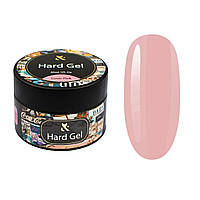 Моделирующий гель для наращивания ногтей F.O.X Hard Gel Cover Pink, 30 мл