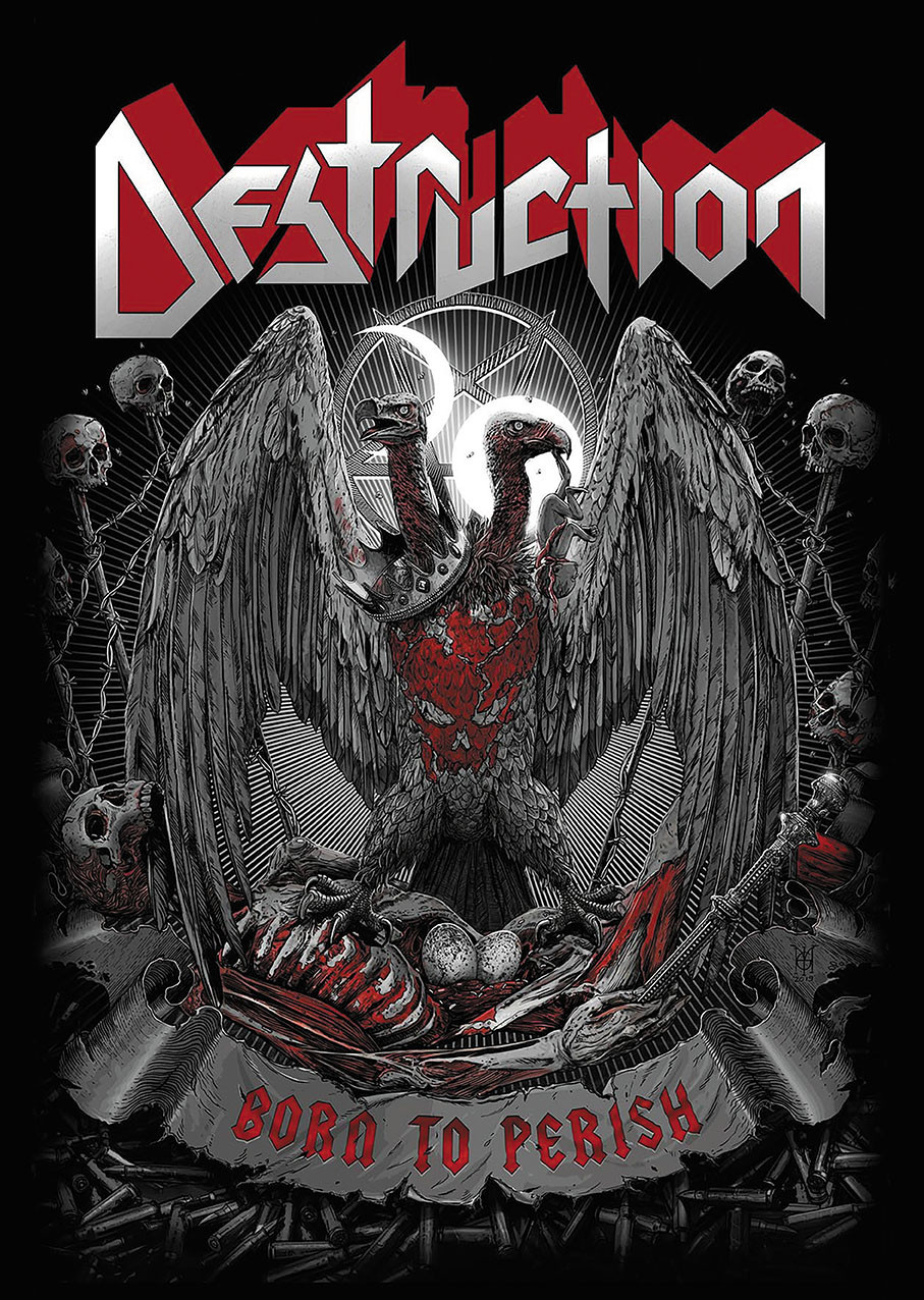 Плакат DESTRUCTION Born To Perish