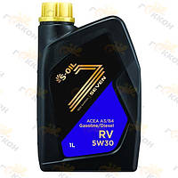 Масло моторное синтетич. SEVEN RV, 1L SAE 5W30 API SL/CF ACEA A3/B4 [S-Oil Южная Корея], SRV5301