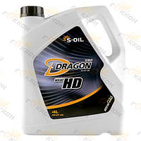 Масло трансмис. полусинт. DRAGON GEAR HD, 4L SAE 85W140 API GL-5 [S-Oil Южная Корея], DGHD851404