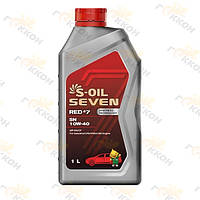 Масло моторное полусинт. SEVEN RED #7 SN, 1L SAE 10W40 API SN/CF ACEA A3/B4 [S-Oil Южная Корея], SRSN10401