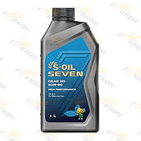 Масло трансмис. SEVEN GEAR HD, 1L SAE 80W90 API GL-5 [S-Oil Южная Корея], SGHD80901