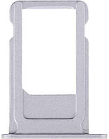 Лоток сим-карты Sim-card holder outside iPhone 6 Silver