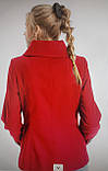 Ошатне червоне півпальто c декоративними гудзиками Bonprix, фото 3