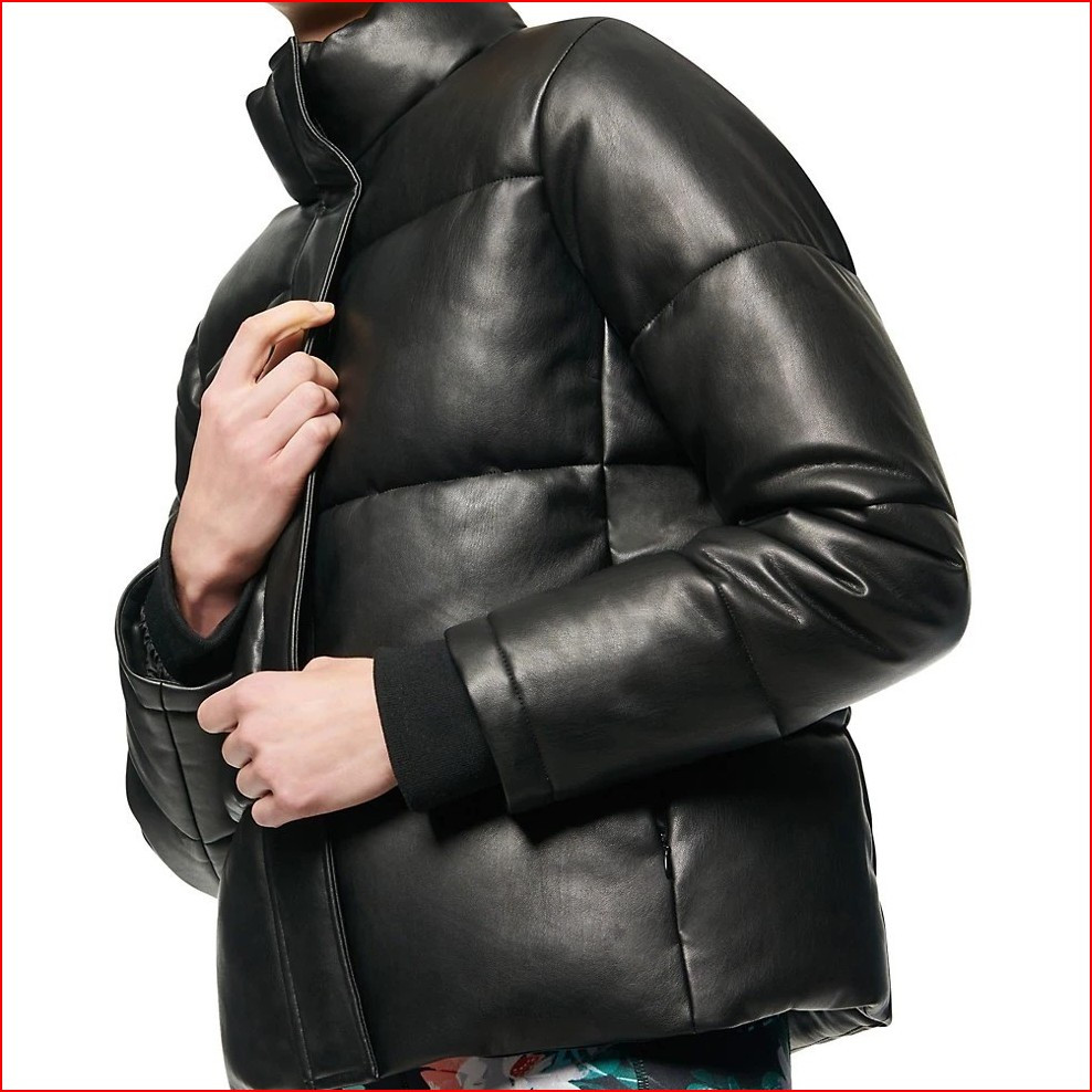 Жіноча куртка Marc New York Performance Faux Leather Puffer Jacket ОРИГІНАЛ (Розмір S, L)