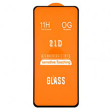 Захисне скло Full Glue XD+ для ZTE Blade V2020 чорне