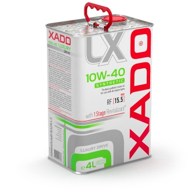 Синтетична моторна олива XADO Luxury Drive 10W-40 SYNTHETIC., фото 1