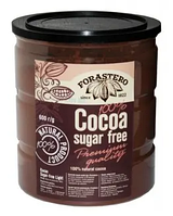 Какао Forastero 100% у банці без цукру (Cacao 100% sugar free), 600 г