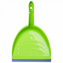 Совок для сміття з гумкою "Євро" / оливков /