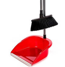 Совок квадрат зі щіткою "Ледар" 80см