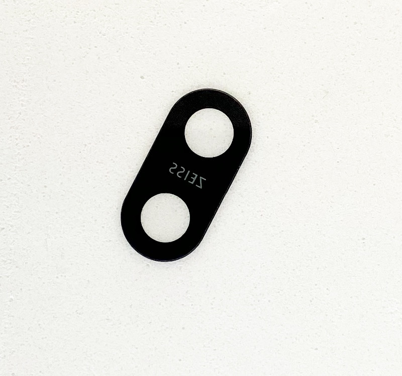 Скло камери Nokia 7 Plus Dual Sim TA-1046/7 Plus TA-1055, чорне, фото 1