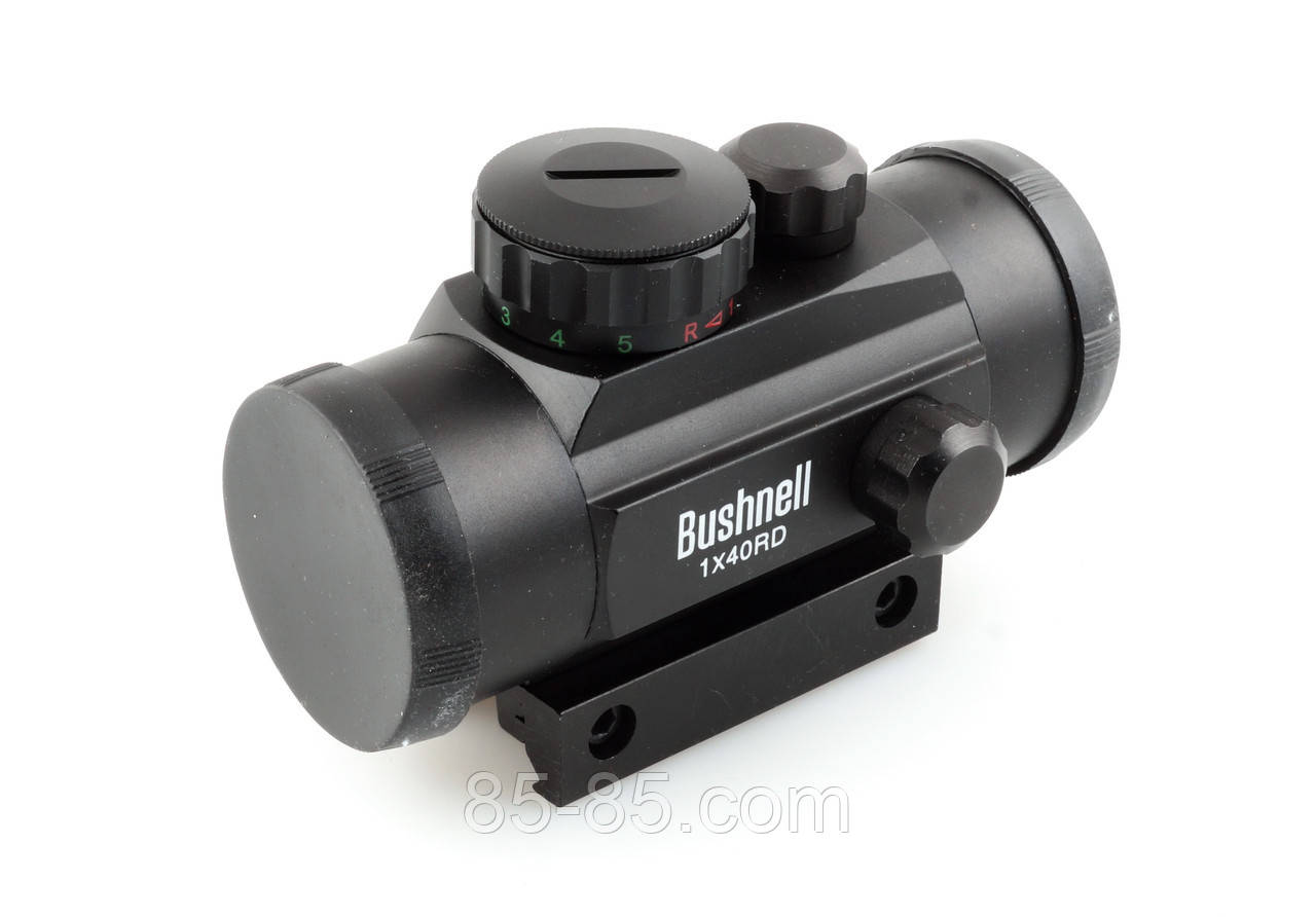 Коліматорний приціл Bushnell 1x40 RD Weaver/Picatinny/Ластівчин Хвіст, Коліматор