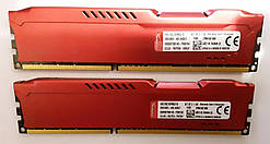 16GB 2x8GB DDR3 1600MHz Kingston HyperX PC3 12800U 2Rx8 RAM Оперативна пам'ять HX316C10FRK2/16