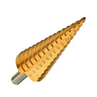 Свердло ступеневе 4-32 М35 Kidea з матеріалу з кобальтовим покриттям, конусне, швидкорізане для металу.