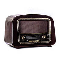 Програвач та радіоприймач у стилі 20 століття GP050A горіх