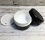 Баночка з прокладкою чорна, 30 мл (тара для косметики), фото 6
