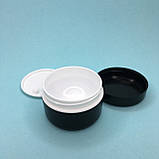 Баночка з прокладкою чорна, 30 мл (тара для косметики), фото 2