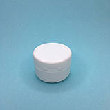 Баночка з прокладкою біла, 30 мл (тара для косметики), фото 2