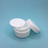 Баночка з прокладкою біла, 30 мл (тара для косметики), фото 3