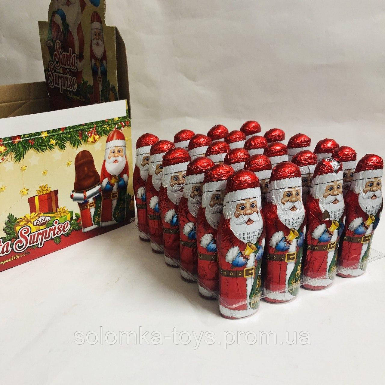 Шоколадный Дед Мороз Santa Surprise 38 г 24 шт (ID#1502800790), цена ...