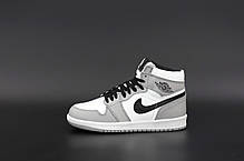 Зимові кросівки Nike Air Force Black з хутром, чоловічі кросівки. ТОП Репліка ААА класу., фото 2