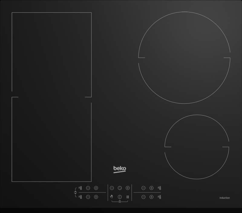 Варочна поверхня електрична Beko HII64202FMT, фото 1