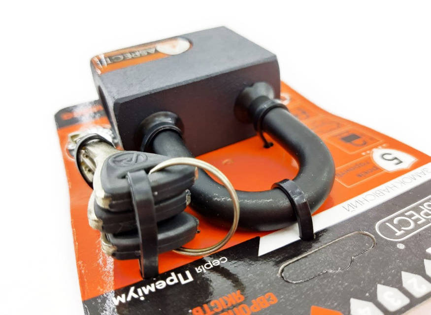 Замок навесной дисковый Aspect Premium ЗН-С-Пр60-А купить по