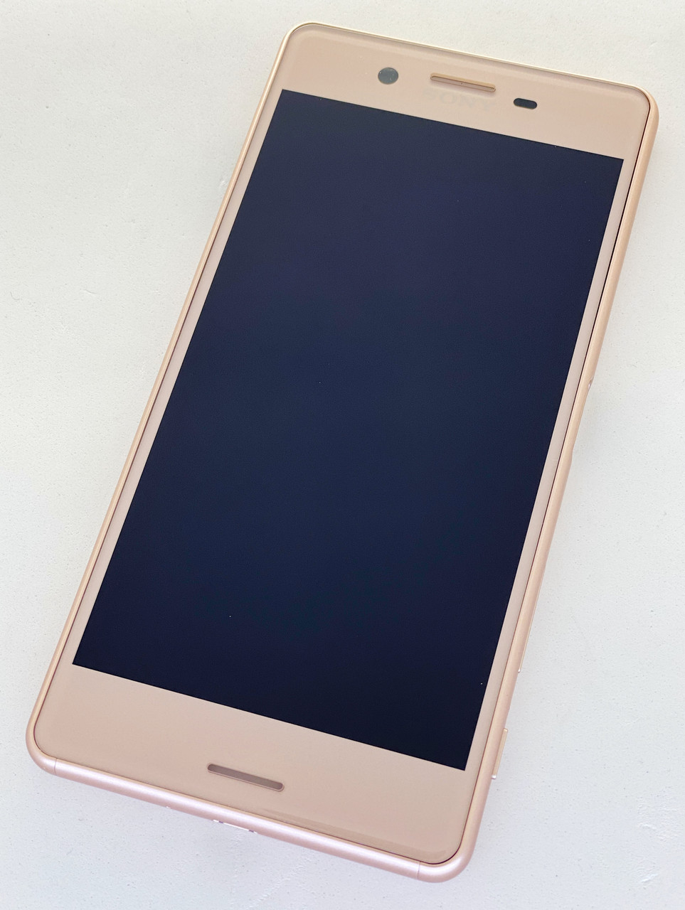 Дисплей (екран) для Sony F5121 Xperia X/F5122 + тачскрін, рожеве золото, з передньою панеллю, оригінал