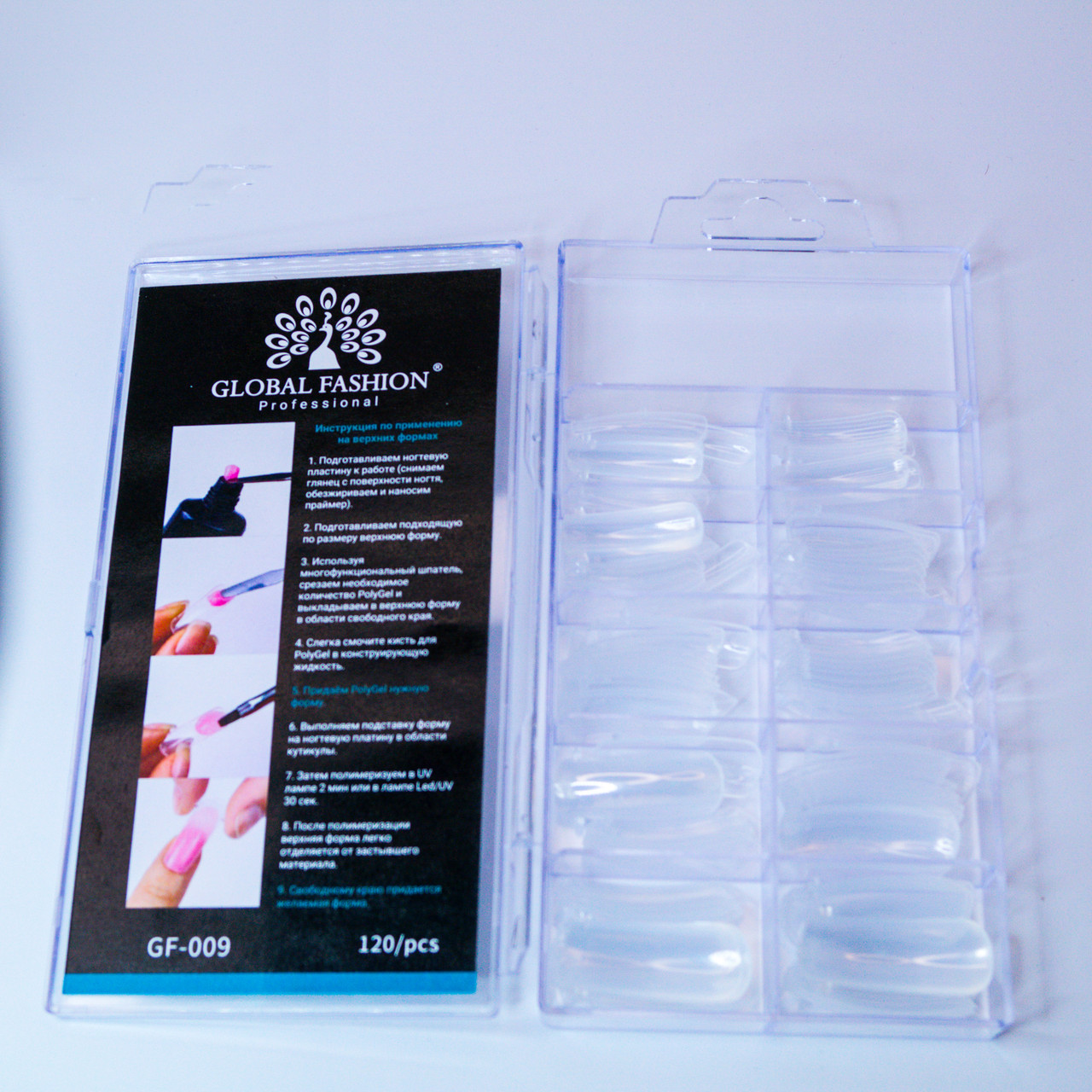 Стартовый набор для наращивания ногтей полигелем Global Fashion - фото 2 - id-p1502821325