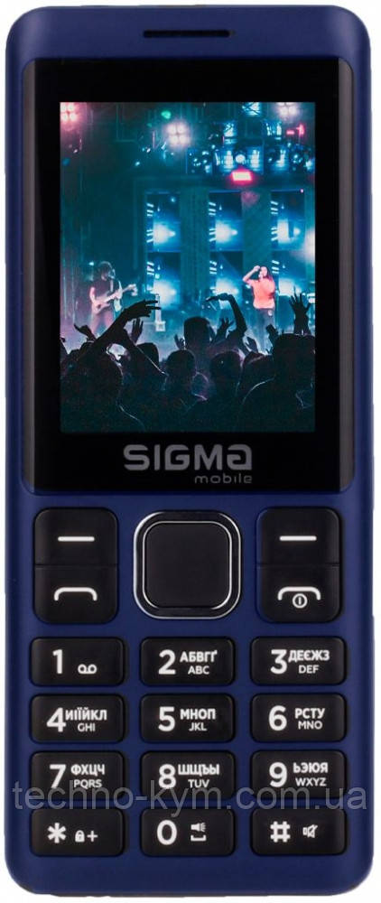 Телефон Sigma X-Style 25 Tone Blue Гарантія 12 місяців, фото 1