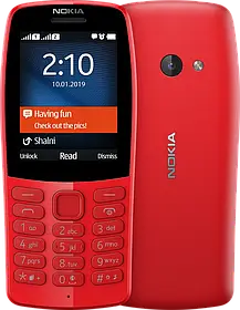 Телефон Nokia 210 DS (16OTRR01A01) Red