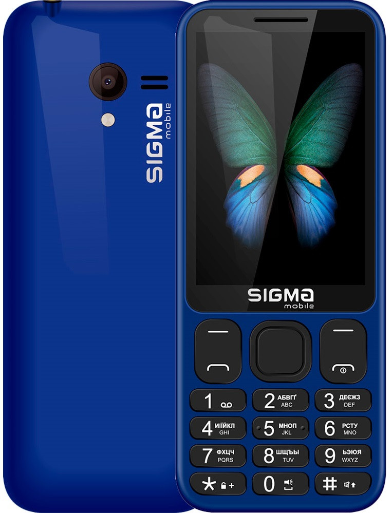 Телефон Sigma X-Style 351 Lider Blue Гарантія 12 місяців