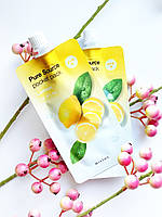 Осветляющая ночная маска для лица с лимоном MISSHA Pure Source Pocket Pack Lemon 10 ml