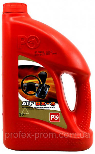 Олива Petrol Ofisi ATF DX-3 3л (шт)