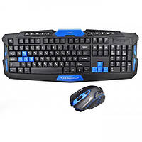 Клавиатура + Мышка Беспроводные UKC KEYBOARD HK-8100, комплект клавиатура с мышкой