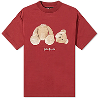 Футболка Palm Angels Bear ROSE TEE (Burgundy) (PMA001T21JER01228014) розмір M
