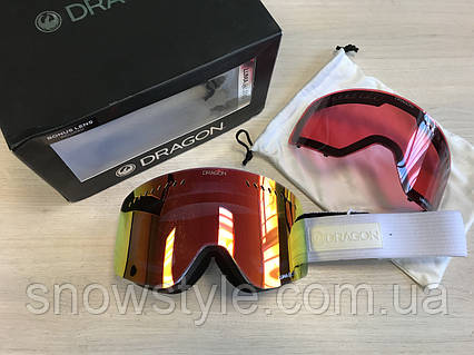 DRAGON NFXS CORDUROY ドラゴン NFXS CORDUROY ゴーグル LUMALENS RED