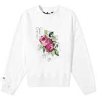 Світшот Palm Angels Big ROSE Crewneck Sweat (White) (PMBA026T21FLE0010104) розмір M