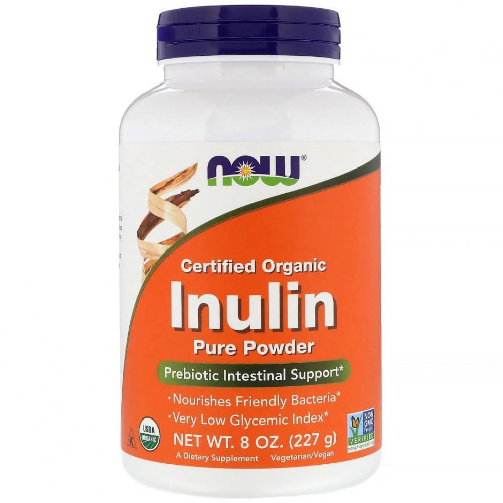Инулин Органический Now Foods Inulin в Порошке 227 Г — Купить Недорого ...