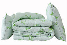 ТМ TAG Одеяло "Eco-Bamboo white" 2-сп. + 2 подушки 50х70