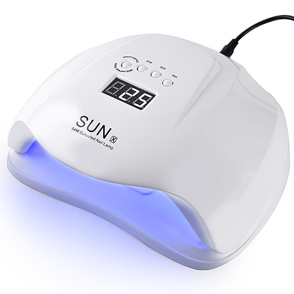 УФ лампа SUN X UV+LED на 54 Вт для сушіння гель-лаку, гелю, фото 1
